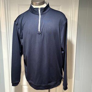 Kenneth Cole Long Sleeve Golf Pullover Top Blue Size XL NWT